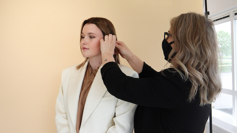 Read more about the article Backstage bij de Hairvolution SS21 shoot